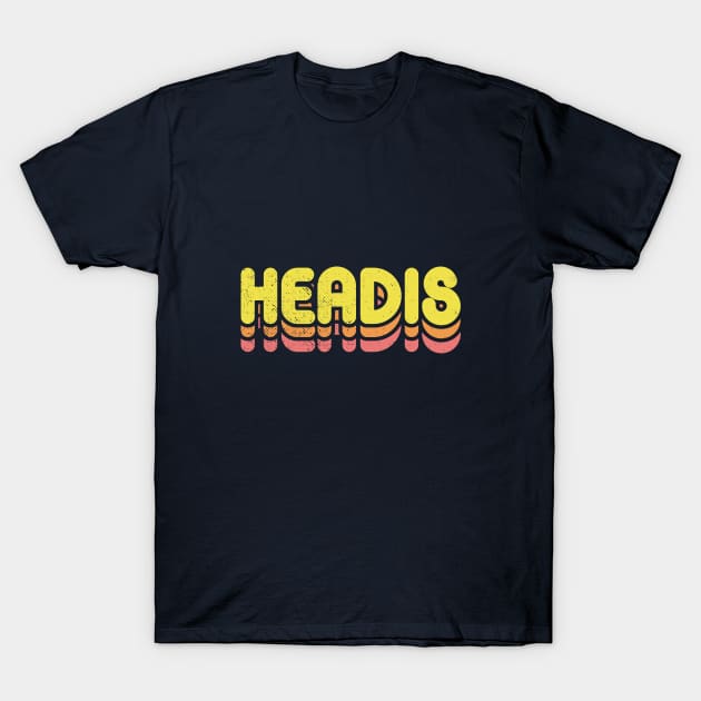 Retro Headis T-Shirt by rojakdesigns